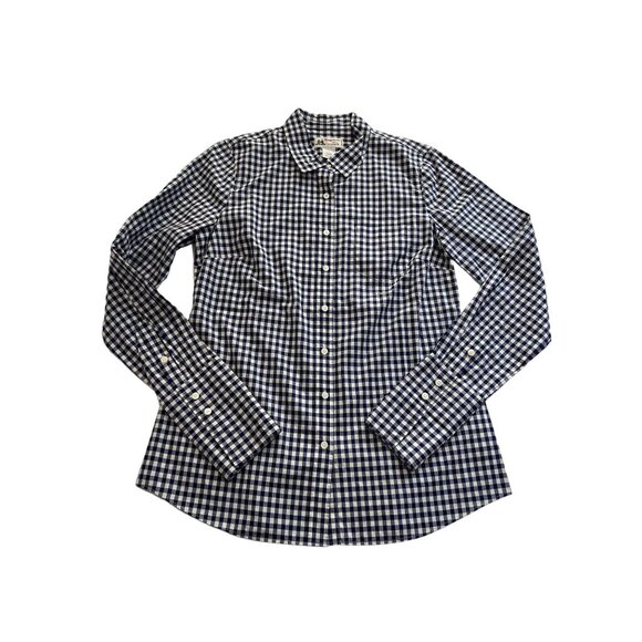 J. Crew Thomas Mason Ludlow Shirt in Blue Gingham - Picture 1 of 3